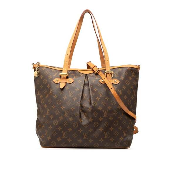 LOUIS VUITTON Handbags - Louis Vuitton Monogram Palermo GM Tote Bag/Shoulder Bag, 2-Way, M40146, Brown...